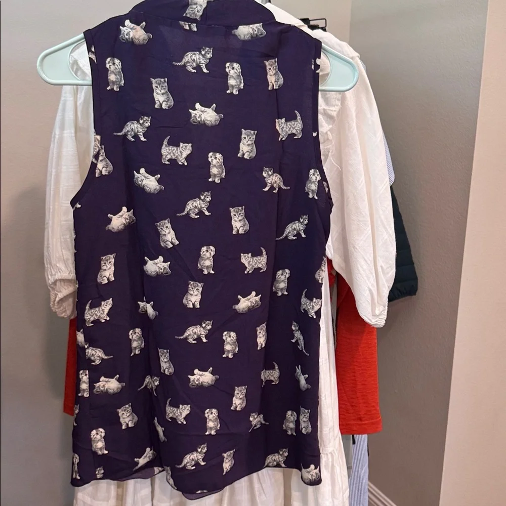 Poema Kitty Cat top size M - Picture 4 of 4
